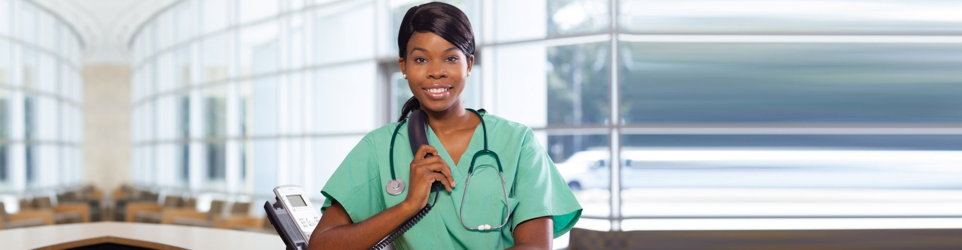 medical staff smiling